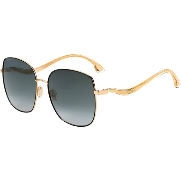 Jimmy Choo Women's Mamie Oversize Gold-Tone Square Sunglasses - 0RHL-9O - Italy