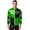 Green&Black, variant on Adult Mens Halloween Cosplay Horse Trainer Jacket Long Sleeve Checkerboard Outerwear Costume Green&Black XXL