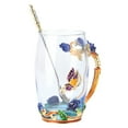 thumbnail image 2 of Tazas De Café De Vidrio, Taza De Té De Taza De Vidrio Multipropósito Con Paño De Taza De Limpieza De Cuchara Para Oficina Para Restaurante Para El Hogar Para Regalo ANGGREK Descripción de la referencia, 2 of 5