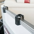 thumbnail image 3 of RAILBLAZA Pontoon Boat Square Rail Mount for Top Rail, Mount Fillet Table, Drink Holders, StowPod, Rod Holders and More, 3 of 8