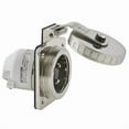 thumbnail image 2 of Hubbell HBL303SS 30A Inlet Round Stainless Steel, 2 of 2