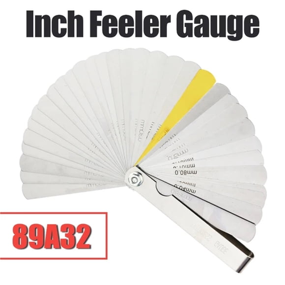 Feeler Gauge Metric Thickness Gauge Set For Measurement Sheet Gauge Blades Valves Foliage Of Valves Gap Gauge Tools ,Easy to Use