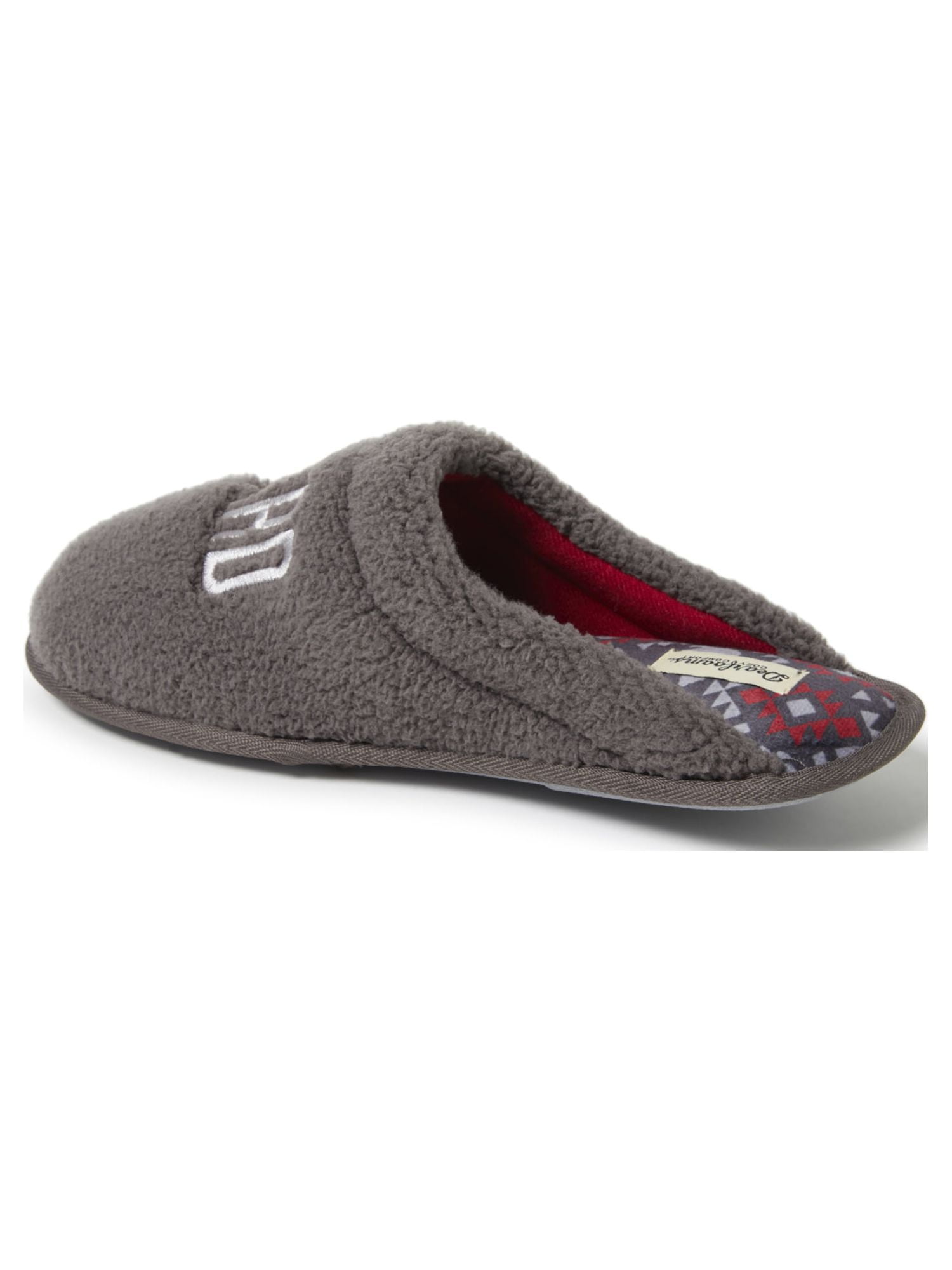 Dearfoams Cozy Comfort Men's Beard Season Slippers