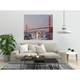 thumbnail image 3 of Candle Lit Night For Two Golden Gate Bridge 1 Giclee Wrap Canvas Wall Art, 3 of 3
