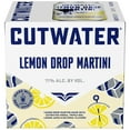 thumbnail image 4 of Cutwater Lemon Drop Martini 4 pack 12 fl oz Aluminum Cans, 11% ABV, 4 of 12