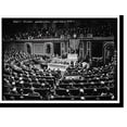 thumbnail image 2 of Historic Framed Print, Pres. Wilson addressing Congress - 2, 17-7/8" x 21-7/8", 2 of 9