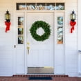 thumbnail image 3 of Northlight 24" Prelit Royal Oregon Pine Artificial Christmas Wreath - Clear Lights, 3 of 6