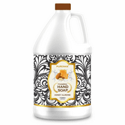 Puremax Foaming Hand Soap Refills Honey Almond with Essential Oils , Moisturizing  128 fl oz