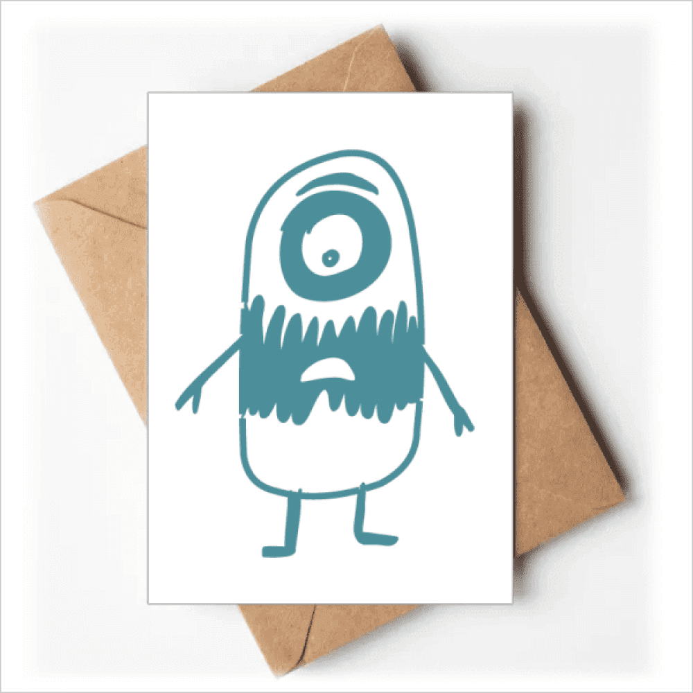 Universe Alien Monster Alien Creature Greeting Cards You are Invited