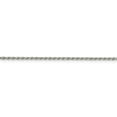 thumbnail image 2 of 925 Sterling Silver Diamond Cut 1.70mm Solid Rope Chain w/ Lobster Clasp - 18", 2 of 5