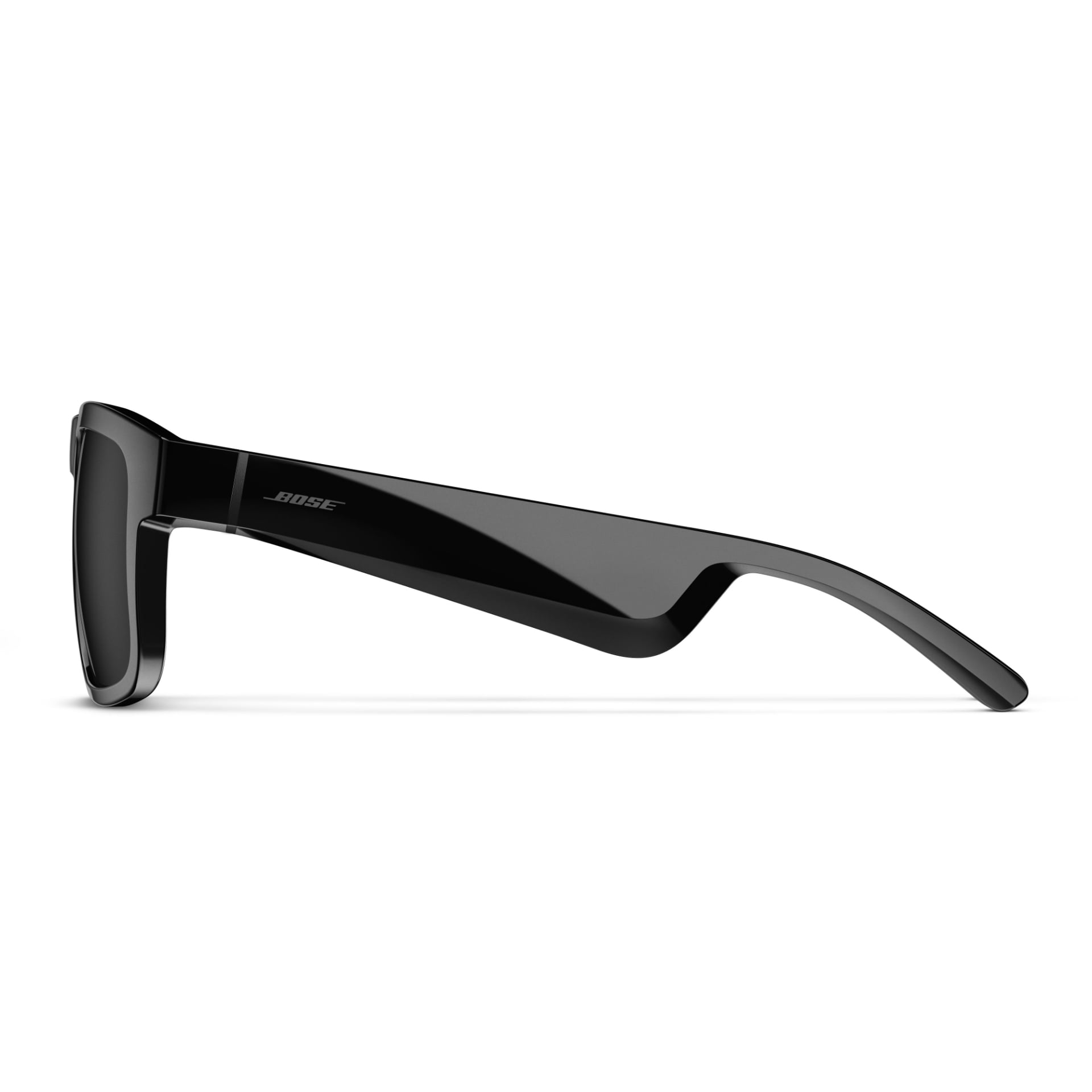 Rectangular Polarized Bluetooth Sunglasses Black Bose Frames Tenor 