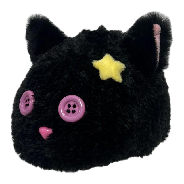 Funda para casco de esquí, divertida, suave y decorativa, ideal para niños y adultos que practican snowboard o esquí. Negro