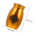 thumbnail image 2 of WRITWAA 1 Pce Arbre Cercueil Anti-Rouille Petites Urnes pour Chat, 2 of 8