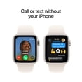 thumbnail image 4 of Restore Apple Watch SE (2nd Generation) GPS 40mm Smartwatch with Starlight Aluminium Case with Starlight Sport Band S/M - Open Box, 4 of 5