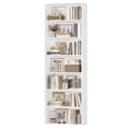 thumbnail image 5 of Homfa 82" Tall Bookcases, Freestanding Display Storage Shelves, 7-Tier Open Bookshelf for Home Office Living Room Bedroom, White, 5 of 11