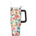 thumbnail image 2 of Pioneer Flower 40oz Stainless Steel Vacuum Insulated Tumbler with Lid and Straw Gifts for Mom Friend Sister Grandma, 2 of 5