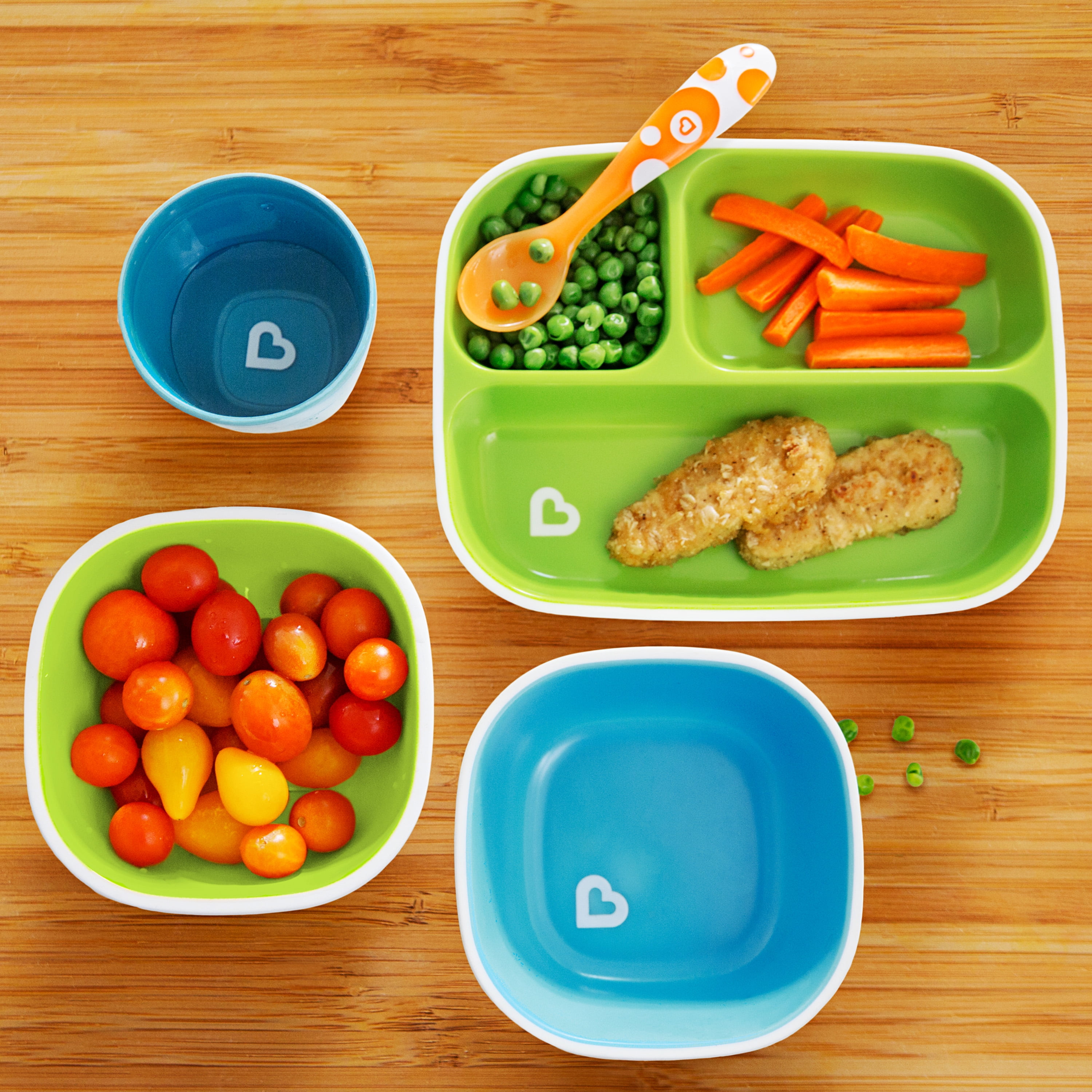 Munchkin® Splash™ Baby and Toddler Bowl, Blue, Unisex