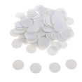 thumbnail image 3 of 100 Pcs Puces Translucides - Machine de Jeu Mah-Jong - Blanc de Jeu, 3 of 10