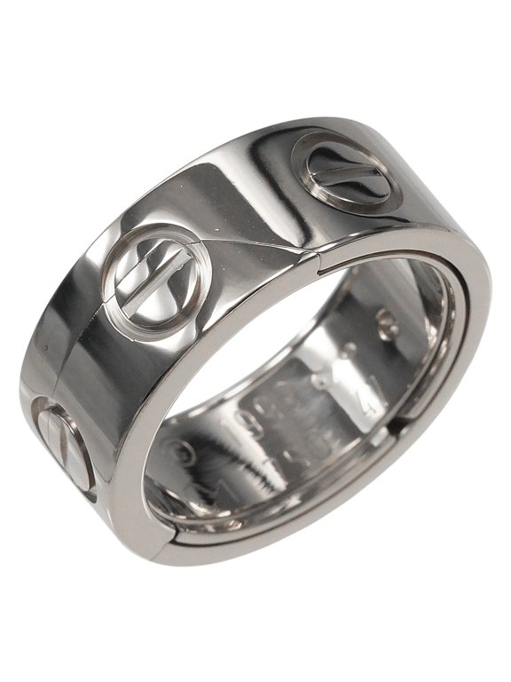 Pre-Owned Cartier Astro Love Ring, Size 7, 18K White Gold, Approx. 11.6g