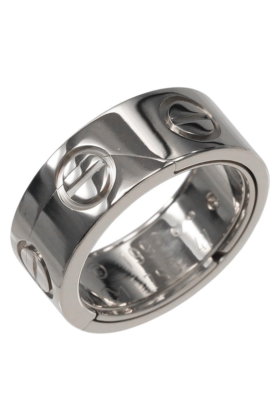 Pre-Owned Cartier Astro Love Ring, Size 7, 18K White Gold, Approx. 11.6g