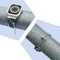 thumbnail image 5 of Dazzling Crystal Metal Band with Bling Bumper Case for i Watch, 5 of 11