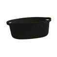 thumbnail image 2 of GUOOL Cotton Rope Basket Shelf Basket for Remotes Key Makeup Holder Container Desk Black, 2 of 9