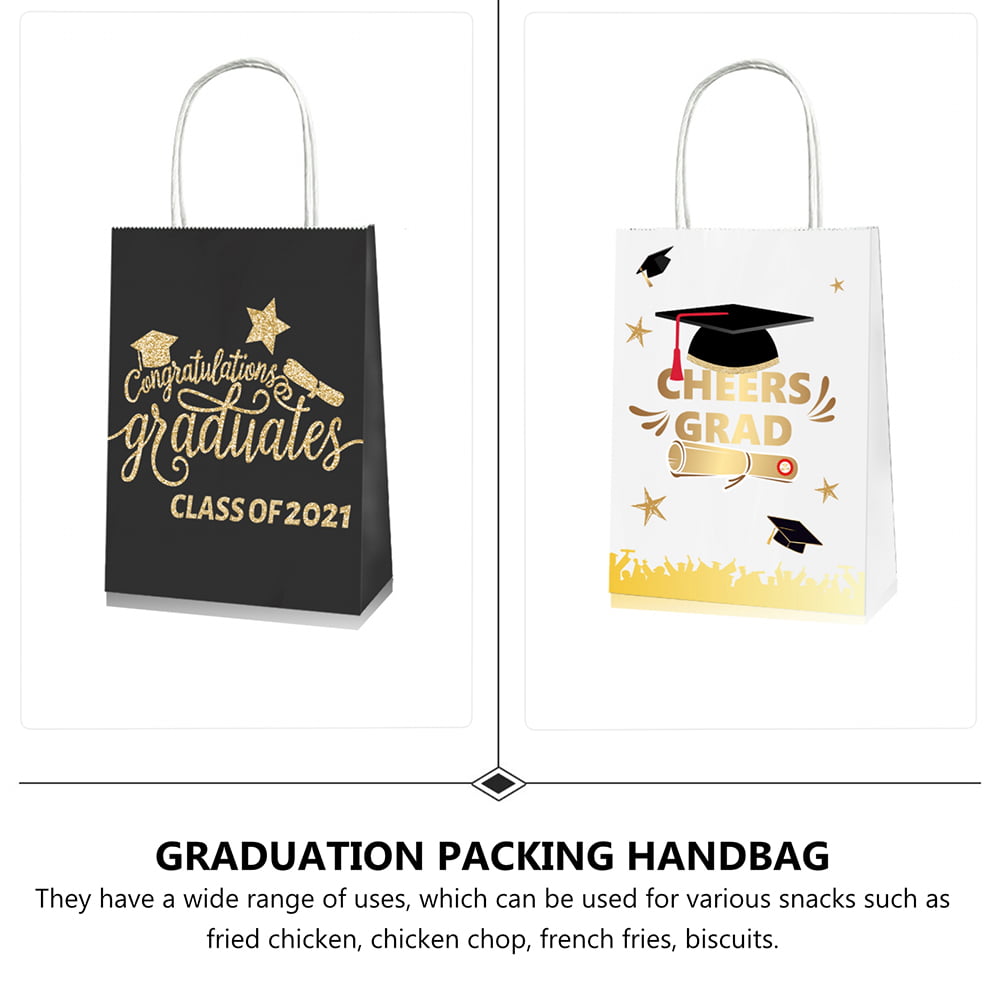 Abaodam 8pcs Creative Candy Handbags Children Gift Bags Graduation Gift Bags Decorations 