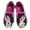 Navy/Fuchsia, variant on Disney Minnie Mouse Toddler Girls' Slip-on Flat Heel Canvas Sneakers