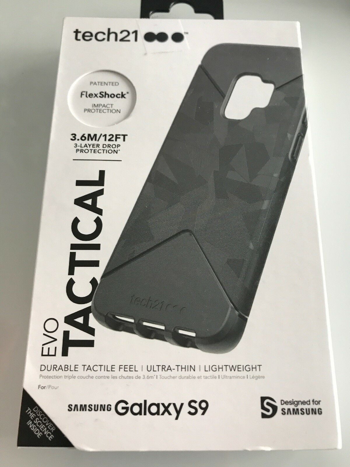 duidelijk paus groef Tech21 Evo Tactical Galaxy S9 Black - Walmart.com