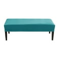 thumbnail image 3 of Velvet Silver Fox Flannel Stretch Bench Cover Dust Cover Bench Cover, 3 of 7
