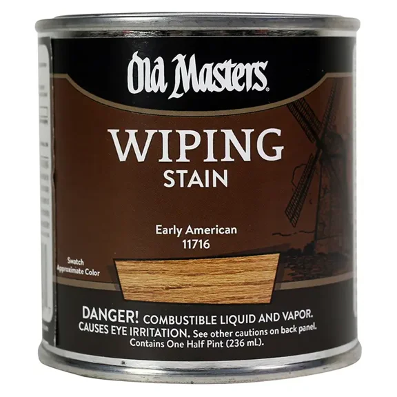 1/2 pt Old Masters 11716 Early American Old Masters Oil-Based Wiping Stain