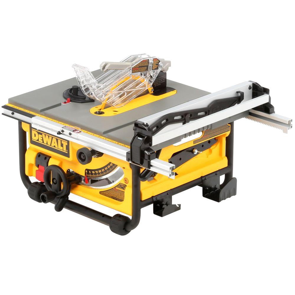 DEWALT DW745S 15 Amp 10 in. Compact Job Site Table Saw