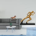 thumbnail image 2 of Figura de caballo,Figura coleccionable de caballo en miniatura,Adorno de caballo de resina,estatua de animal,decoración para el hogar,Estatua del corredor,Estatua de corredor,escultura de arte, 2 of 8