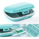 thumbnail image 2 of pilulier De Voyage 2 Pices (bleu/rose), Pilulier Portable 8 Compartiments, Petit Pilulier Quotidien, Contenant De Mdicaments Et De Vitamines Pour, 2 of 5