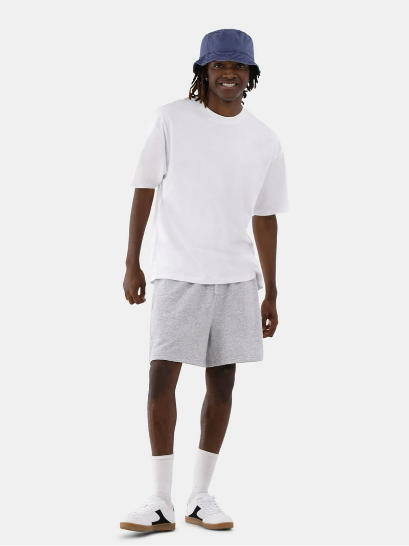 No Boundaries Oversized Cotton Crew Neck Short Sleeve T-Shirt for
