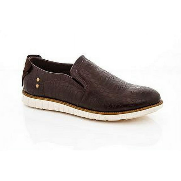 Franco vanucci Blake Men's Croc Embossed casual shoes