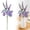 Purple, variant on Easter Bunny Floral Picks,12.2in Easter Glitter Egg Picks,Colorful Foam FloralPicks Artificial Bouquets Floral Arrangement Centerpiece Eggs Cake Toppers Sticks for Spring Home Party Basket Decorative