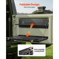 thumbnail image 5 of VEVOR Tailgate Table, for 2021-2025 Ford Bronco, 88 lbs, Carbon Steel Foldable Molle Panel Double-Layer Drop Down Table, Rear Door Cargo Storage Rack Shelf Luggage Holder Carrier Camping Accessories, 5 of 9