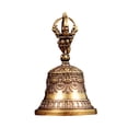 thumbnail image 3 of Campana de bronce, campana de viento, bendición, accesorio artesanal, de mano de latón fuerte para colgar en tiendas, cenas, ventanas, decoración de, 3 of 9