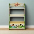 thumbnail image 3 of Fantasy Fields Dinosaur Kingdom Kids 3-Tier Bookshelf with Drawer, 3 of 9