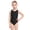 Black, variant on High Performance Training Swimsuit For Girls Cute Triangle Bathing For Swim Practice And Lessons/Black/S