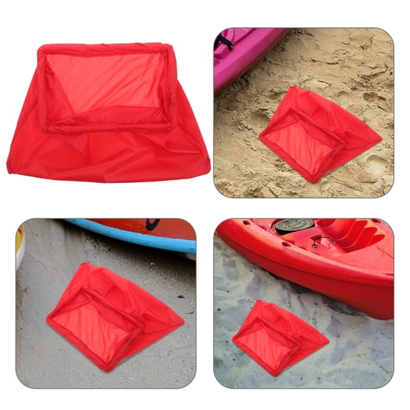 LOLIPPYY Marine Deck Hatch Storage Bag - Hatch Cover Organizer for Inflatable Boats, Kayaks, Canoes, and Fishing Equipment