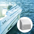 thumbnail image 6 of Waterproof Boat Swing Back Seat Cover Large, 250D Oxford Fabric Pontoon Boat Seat Covers Furniture Chair 20" D x 36" W x 36" H Gray, 6 of 7
