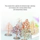 thumbnail image 4 of Adorno de escritorio Inteprter de árbol de cristal natural símbolo de la suerte amarillo, 4 of 6