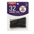 thumbnail image 4 of KISS Hair Clips - 3 Waved Barrette Clips, Salon Hair Pins - Bobby Pins Hair Clips for Women - Black Alloy Hairpins 2.5 inch, 60 Count, 4 of 5