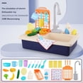 thumbnail image 2 of Juguetes De Cocina Para Niños, Lavavajillas Eléctrico De Simulación, Juguetes Educativos, Juguete De Cocina, Simulación De Juego, Fregadero Eléctrico Kearding FN003267-01, 2 of 6