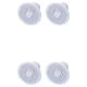 thumbnail image 2 of Advancent Drenaje de piso con cierre automático para evitar el reflujo, 2 piezas, fácil de instalar y sellado hermético eficaz Blanco 2Conjunto, 2 of 6