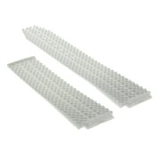 25mm Rubber Watch Band Strap For Hublot H Big Bang Deployment + 2 Screw White