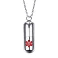 thumbnail image 1 of Cadenas de advertencia de identificación médica de 2x para hombres para hombres Colgante de material acero inoxidable con collar de 20 pulgadas Yuyangstore Collar colgante de plata, 1 of 8