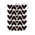 thumbnail image 3 of Fluorescent DIY Heart Shape Wall Stickers Bedroom Living Room Wall Decals - Yellow-green, 3 of 4